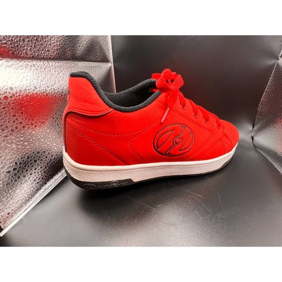 ✅️Mens HEELYS Size 8 WHEELED SKATE SHOES Red/Black/White HES10434❤️ - Picture 12 of 12